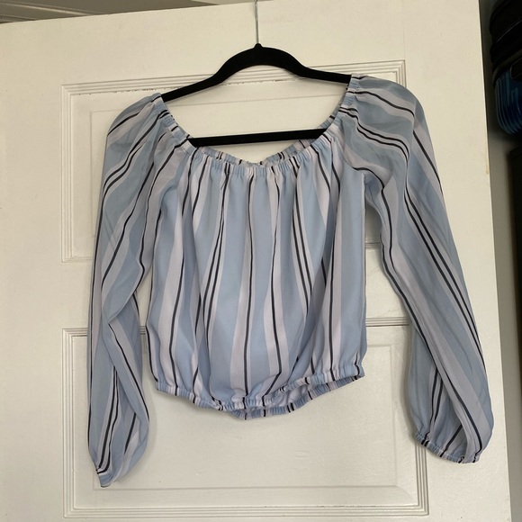 Guess cropped long sleeve mint condition - Picture 2 of 3